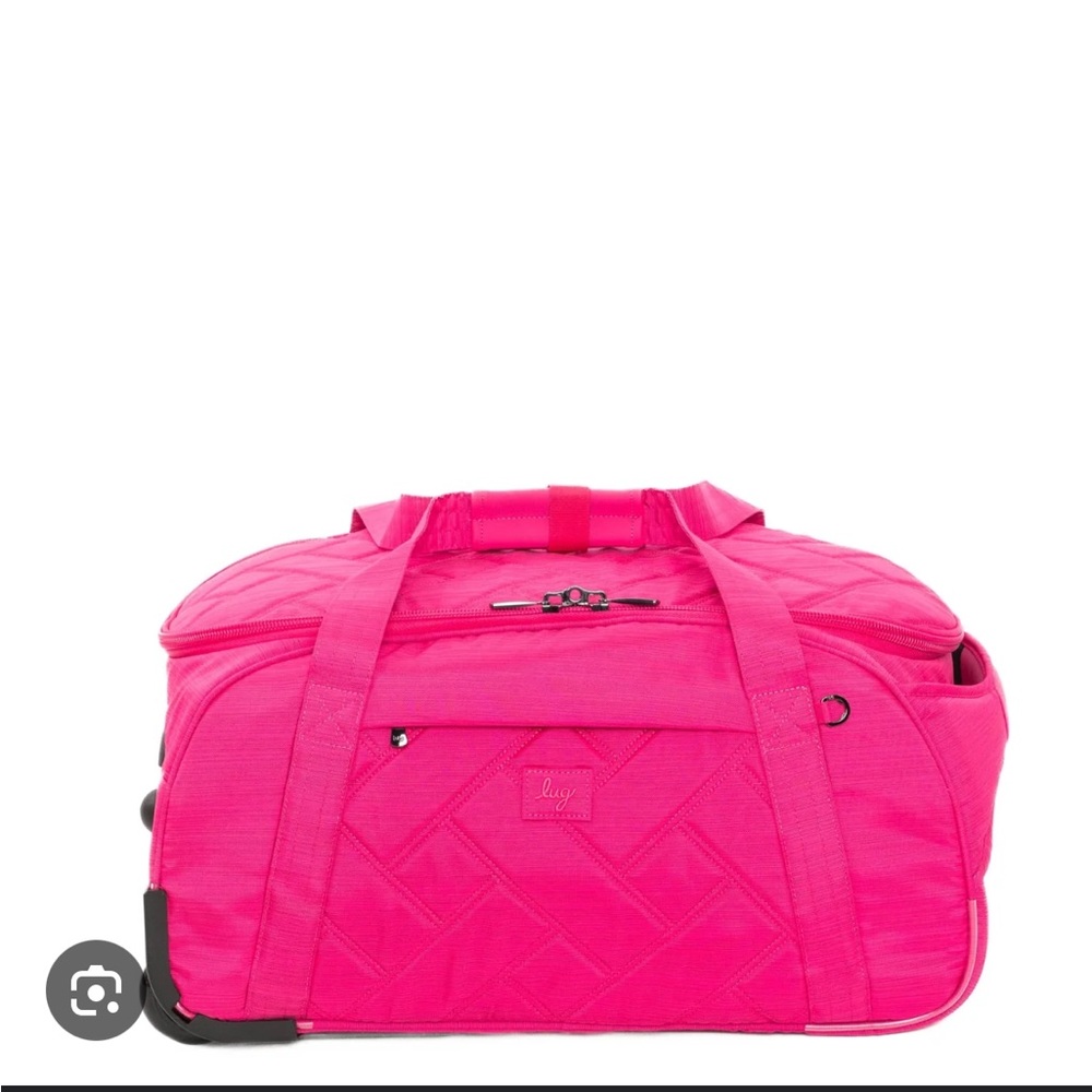 Lug Classic Rolling Duffel - Barnstormer Brushed Rosette Pink